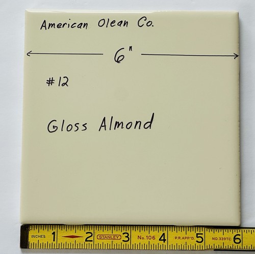 Gloss almond ceramic - almond:,