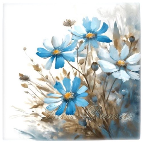 Large ceramic tile 6x6 - large, 8x8